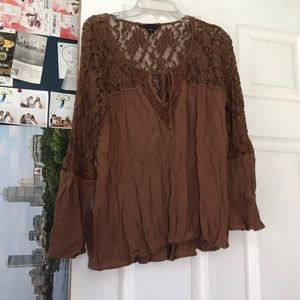 Brown amerixan Eagle shirt